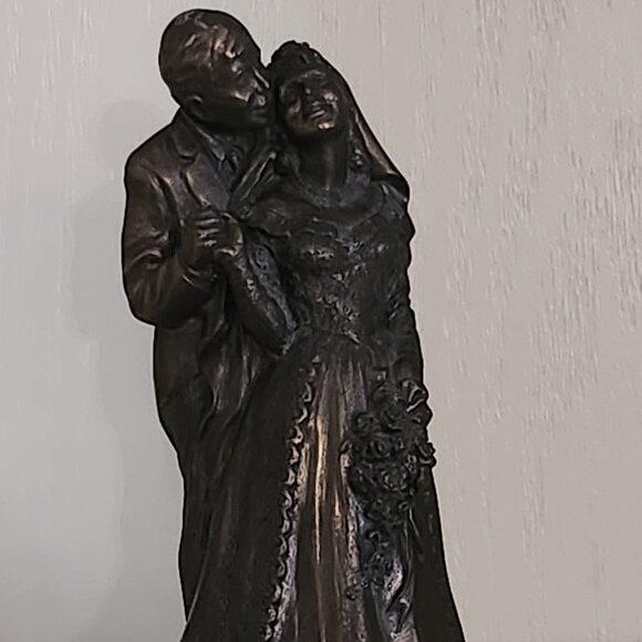 Austin Vintage Cold Cast Bronze Sculpture "The Wedding" Not Signed - Picture 1 of 9